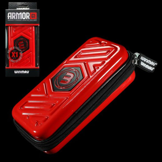 Armor G1 Dart Wallet - Red - The Big Fish Darts Hub