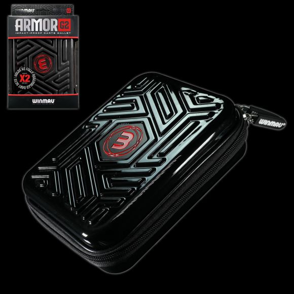 Armor G2 Dart Wallet - Black - The Big Fish Darts Hub