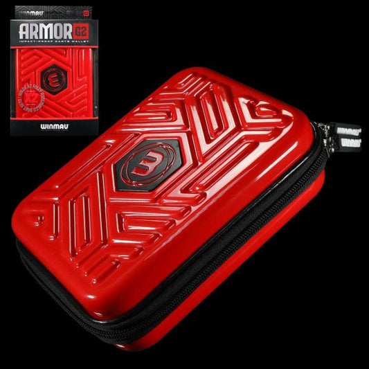 Armor G2 Dart Wallet - Red - The Big Fish Darts Hub