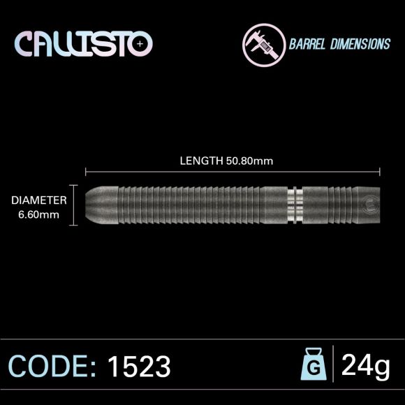 Callisto Dart Set - The Big Fish Darts Hub