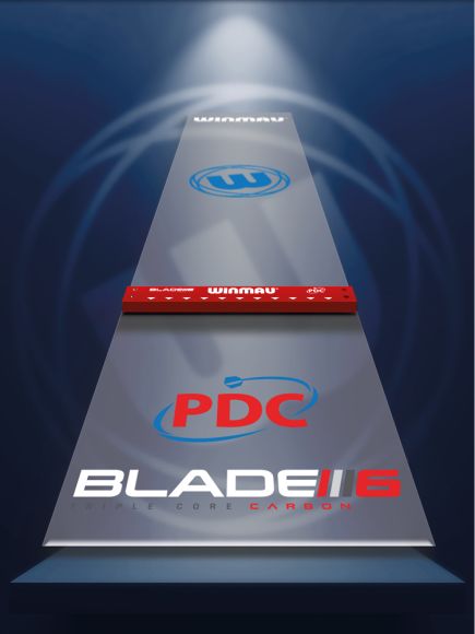 Clearzone PVC Dart Mat with Integrated Oche - The Big Fish Darts Hub