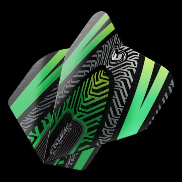 Prism Alpha Extra Thick - Black and Green - The Big Fish Darts Hub