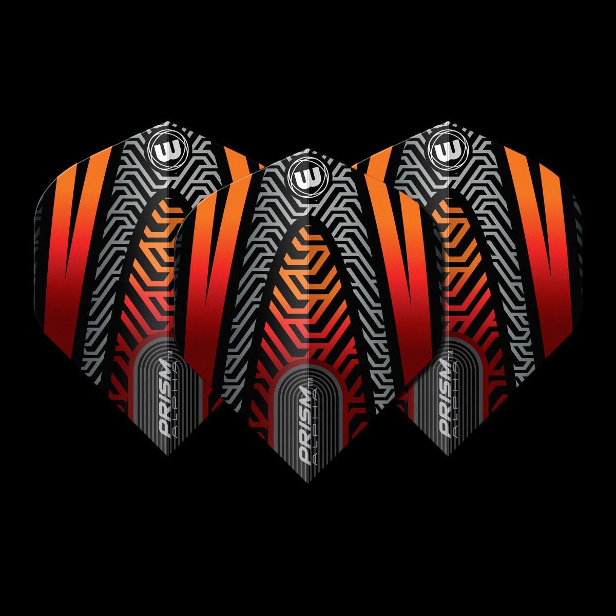 Prism Alpha Extra Thick - Black and Orange - The Big Fish Darts Hub