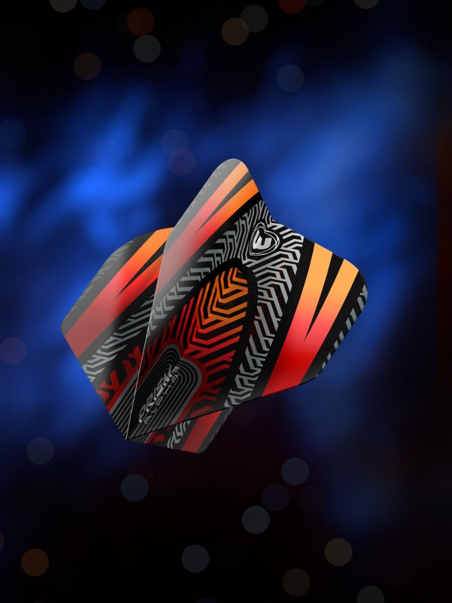 Prism Alpha Extra Thick - Black and Orange - The Big Fish Darts Hub