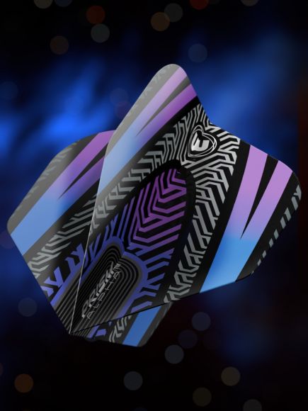 Prism Alpha Extra Thick - Black and Purple - The Big Fish Darts Hub