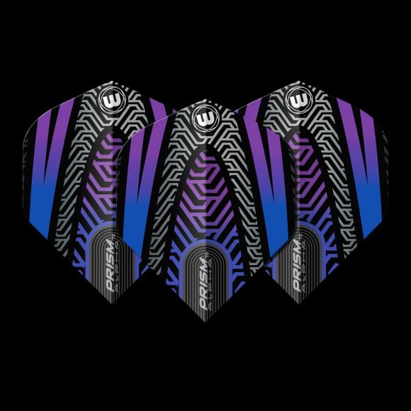 Prism Alpha Extra Thick - Black and Purple - The Big Fish Darts Hub