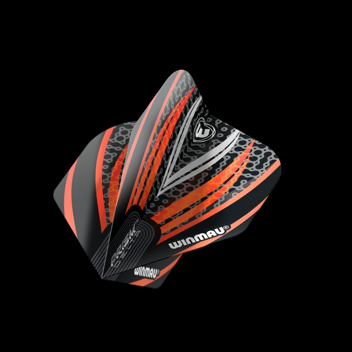 Prism Delta Black, White & Orange - The Big Fish Darts Hub